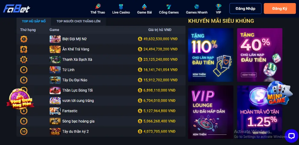 Hình ảnh các trò chơi đa dạng tại 8sbet